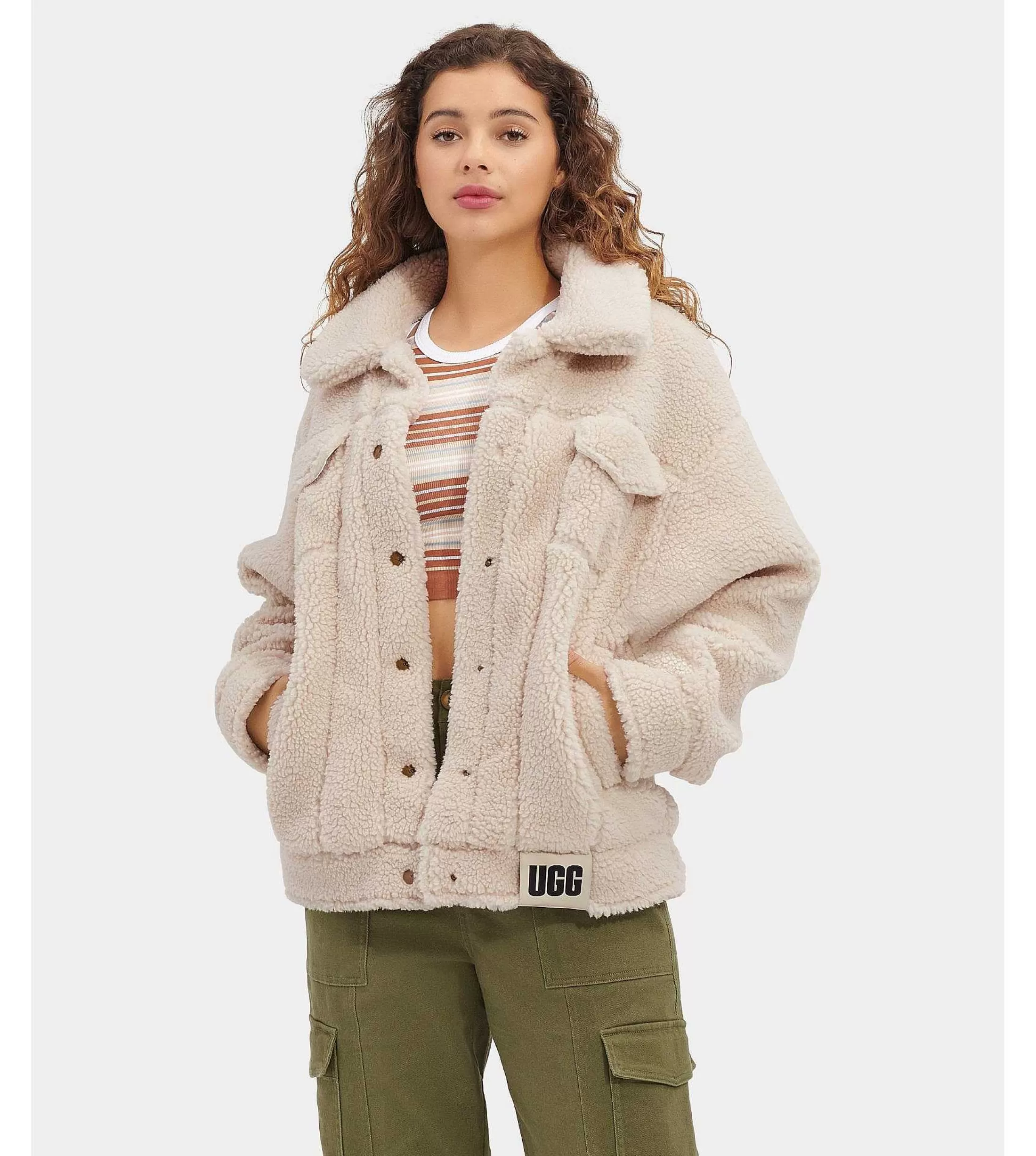 Frankie Sherpa Trucker Jacke>UGG Cheap