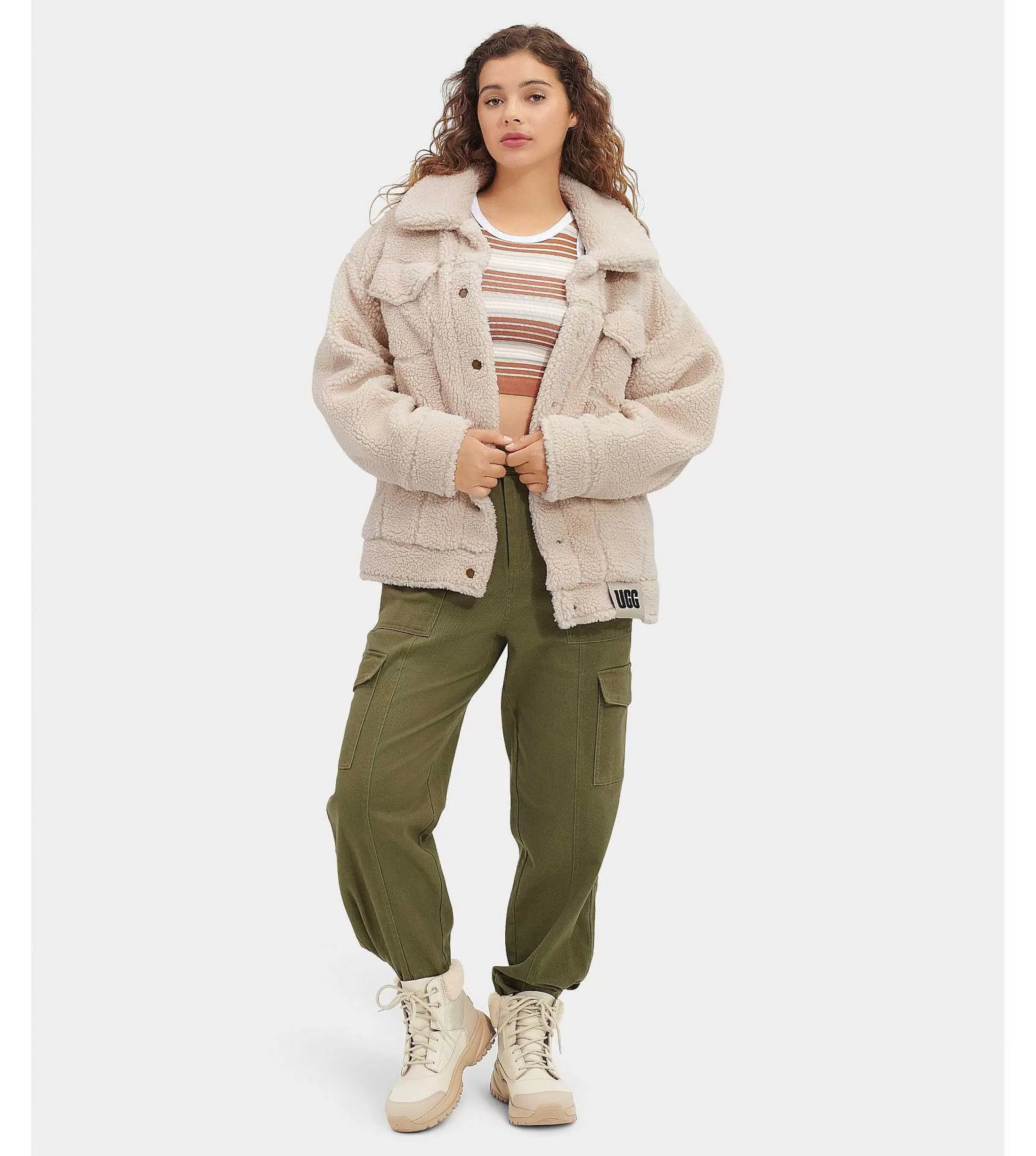 Frankie Sherpa Trucker Jacke>UGG Cheap